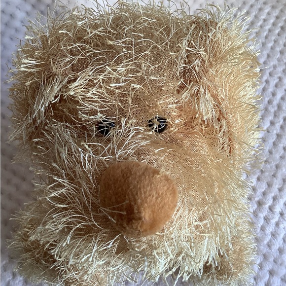 Royal Plush Inc Honey Coloured Spike Fur Plush Dog Floppy Legs Stuffed Animal - Picture 16 of 16